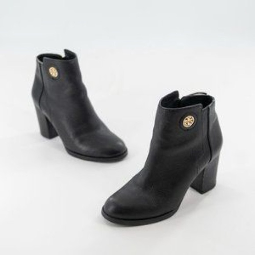Tory Burch Black Ankle Boots 7.5